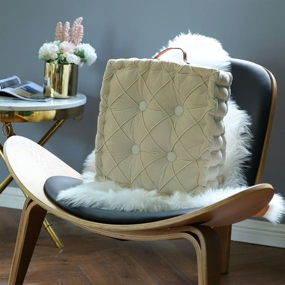 Chair Seat Cushions Round & Square Soft Cushion Pillow,Floor Pillows & Cushions,Thickened Chair Cushion for Office Kitchen,Breathable Dining Chair Seat Pads,Floor Seat Cushion,Floor Sitting Cushions