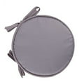thumbnail image 1 of Chair Seat Pad Bistro Round Chair Seat Pad Cushions Tie-on Kitchen Dining Removable Cover, 1 of 6