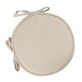 thumbnail image 1 of Chair Seat Pad Bistro Round Chair Seat Pad Cushions Tie-on Kitchen Dining Removable Cover, 1 of 6