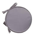 thumbnail image 1 of Chair Seat Pad Bistro Round Chair Seat Pad Cushions Tie-on Kitchen Dining Removable Cover, 1 of 6