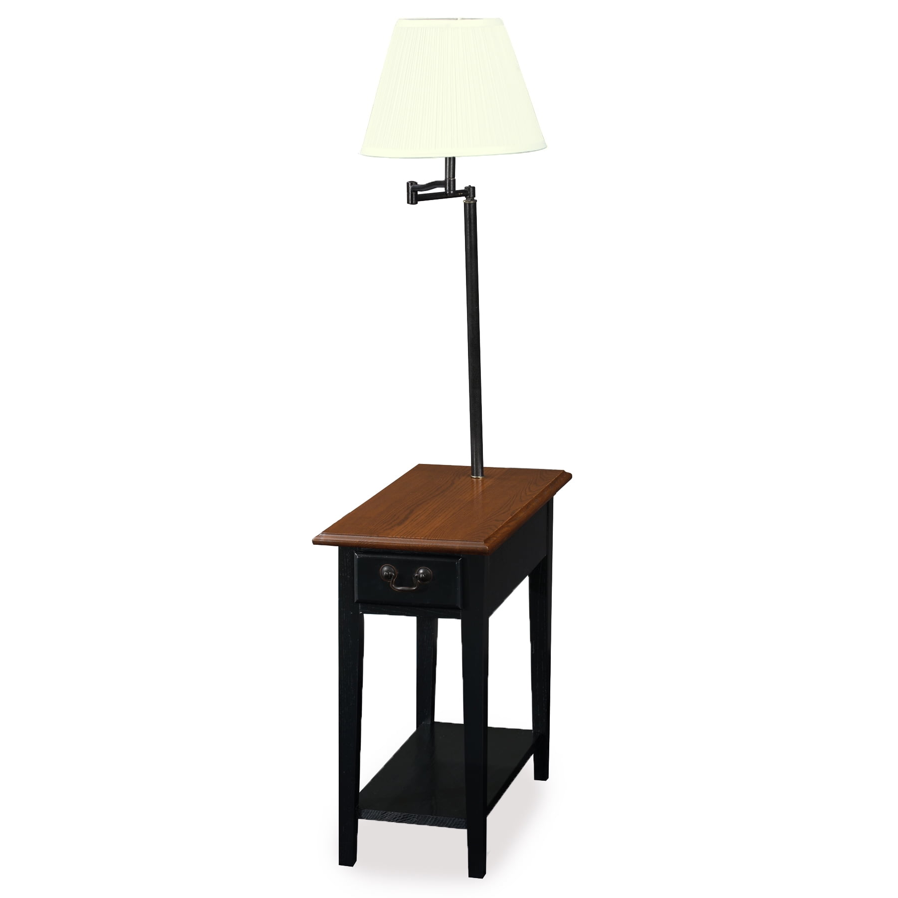 Walmart end table with attached lamp discount