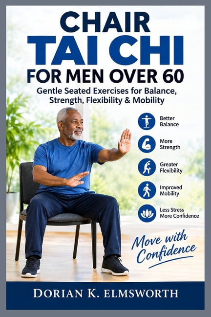 Chair Tai CHI for Men Over 60: Gentle Seated Exercises for Balance ...