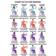 Chair Tai Chi Guide Seated Exercises Refrigerator Magnets - Walmart.com