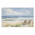 thumbnail image 1 of Chair View on Serene Beach Printed Outdoor Door Mat, design by Kim Allen, 18"x30", 1 of 8