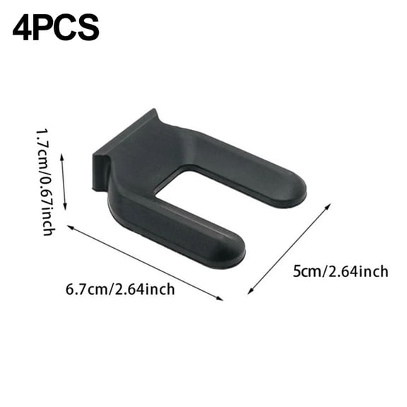 Chair Wheel Stopper, 4Pcs Plastic Furniture Coasters Wheels Stoppers No Lift,S