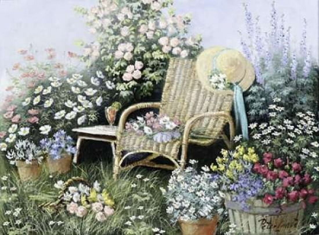 Chair of love Canvas Art - Peter Motz (18 x 24)