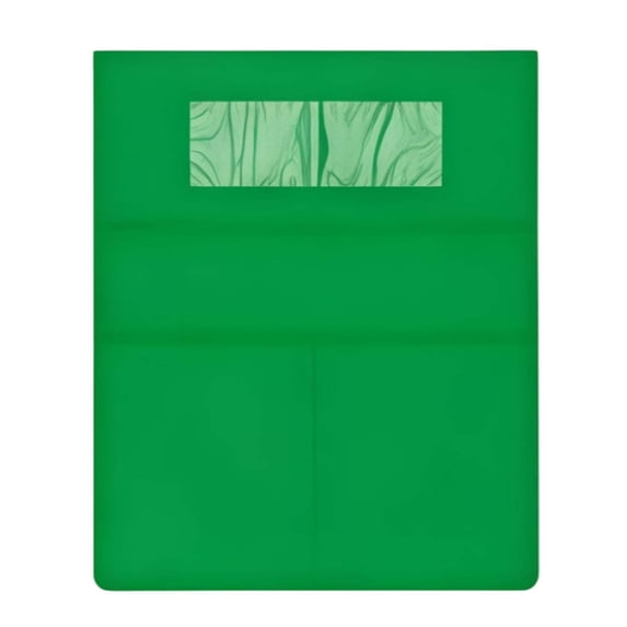 Chairback Pockets for Classrooms, 16.5" X 18.9" Seat Pockets for Classroom Chairs with Large Pocket, Chair Bags Organizer (Green)