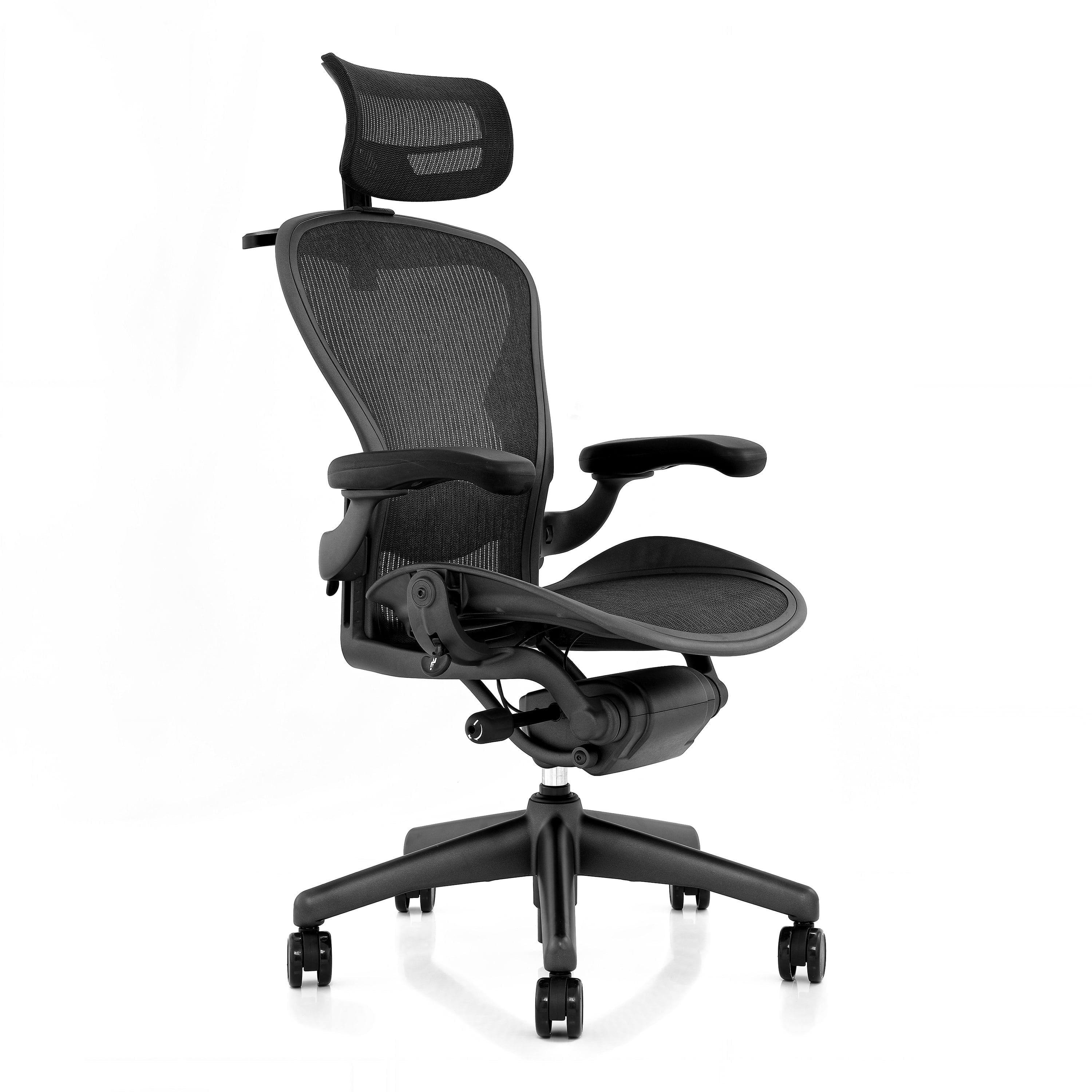 headrest herman miller aeron size a refurbished