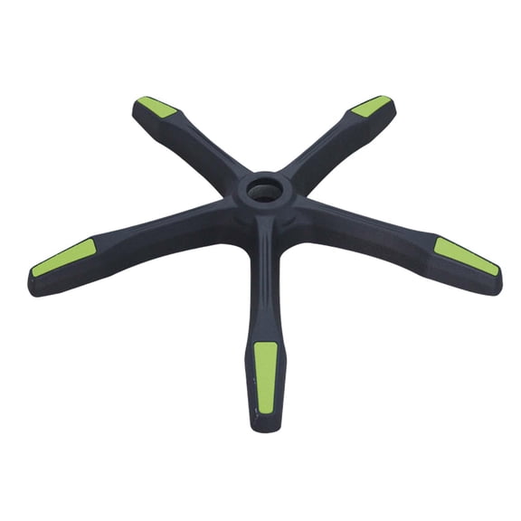 Chairs Reinforced Leg, Chair Bottom Parts, Universal Swivel Chair Base Replacement Office Chair Base, for Meeting Room Chair Replacement Green