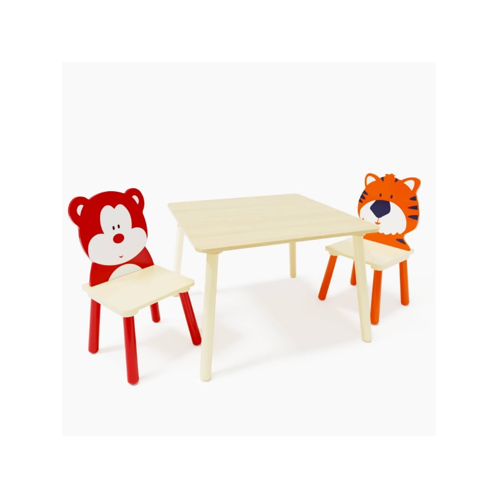 Chairs Set For 2 Kids, Wood Kids Dining Table And 2 Chairs Is The ...