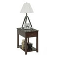 thumbnail image 1 of Chairsides Transitional Style Chairside Table, Poplar Birch Veneer, 1 of 1