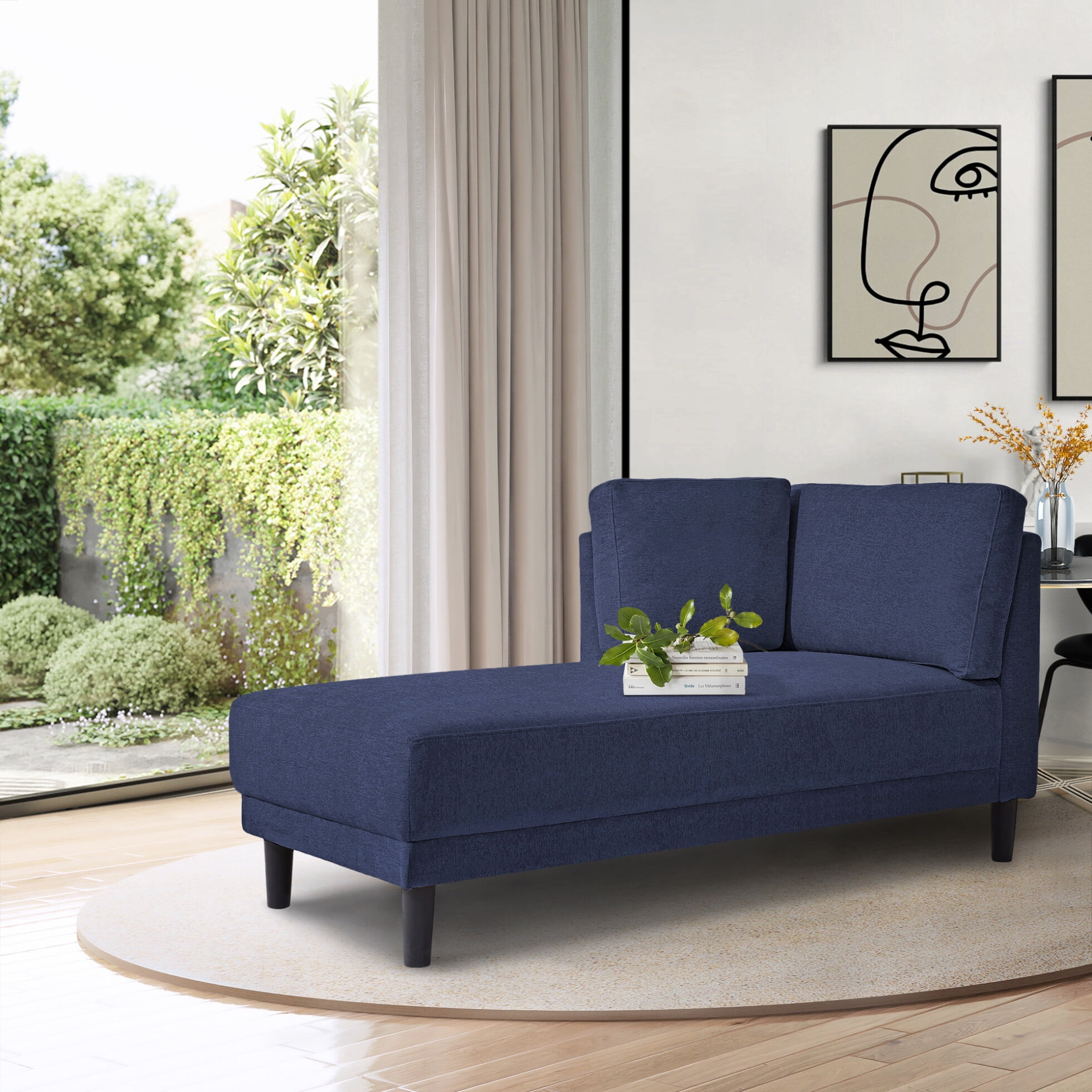 Blue corner lounge sale