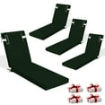 thumbnail image 1 of Chaise Lounge Cushions for Outdoor Furniture, Waterproof 72 x 21Inch Patio Lounge Cushion with Ties, 3 inch Thicks Patio Lounge Chair Cushion Replacement（dark green,4pcs), 1 of 6