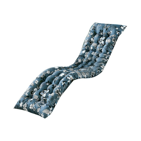 Chaise Lounge Cushions,Rocking Chair Cushion, Soft Lounge Chair Cushion Gravity Chair Cushion Sofa Lawn Furniture Cushion Pad with Ties for Outdoor Indoor Patio Home without Headrest (67 x 18.9 Inch)
