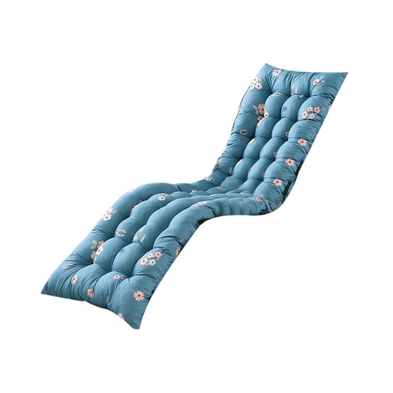 Chaise Lounge Cushions,Rocking Chair Cushion, Soft Lounge Chair Cushion Gravity Chair Cushion Sofa Lawn Furniture Cushion Pad with Ties for Outdoor Indoor Patio Home without Headrest (67 x 18.9 Inch)