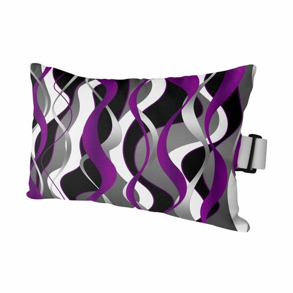 Chaise Lounge Headrest Pillow 1 Pack, Modern Geometric Waterproof Chair ...
