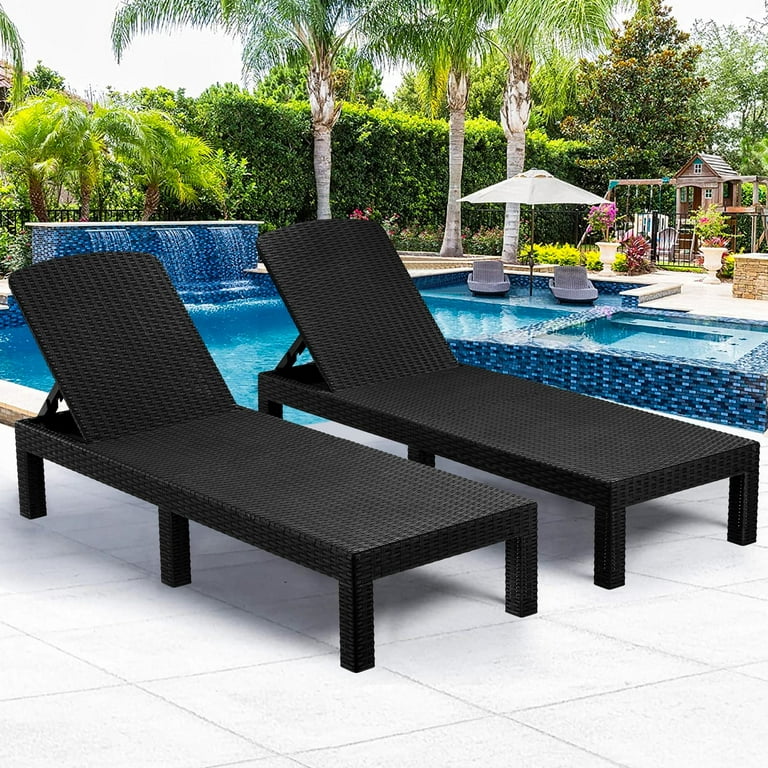 Chaise Lounge Sun Lounger Chairs Outdoor Chaise Lounge Chairs Set