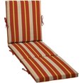 Chaise Outdoor Cushion, Cabana Stripe