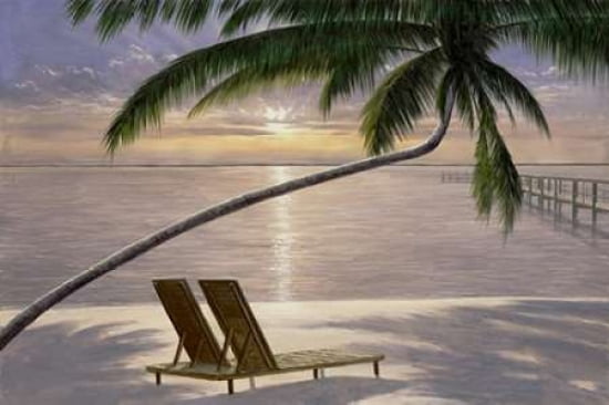 Chaise for Two Canvas Art - Diane Romanello (24 x 36)