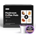 thumbnail image 1 of Chaism Mushroom Coffee Pods - Arabic Coffee with Lions Mane, Cordyceps, Reishi, Chaga, Sugar-Free (24 K Cups, Medium Roast), 1 of 7