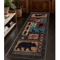 thumbnail image 1 of ChakmeOne 2'x6' Hallway Runner Rug,Rustic Vintage Washable & Non-Slip Rug for Kitchen,Bedroom, 1 of 6