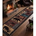 thumbnail image 1 of ChakmeOne 2'x8' Hallway Runner Rug,Rustic Vintage Washable & Non-Slip Rug for Kitchen,Bedroom, 1 of 6