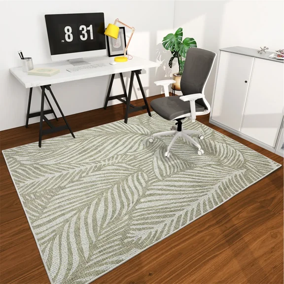 ChakmeOne 36x48 Inches Office Chair Mat for Hardwood & Tile Floors,Heavy Duty Desk Rug Hard Floor Protector,Non-Slip & Machine Washable Under Desk Rug,Perfect for Home Office and Gaming Chairs