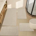 thumbnail image 1 of ChakmeOne 5 Piece Bathroom Rug Set Thin Super Absorbent Non Slip Machine Washable Bath Mat with Rubber Backing for Shower Tub Floor & Toilet, 1 of 7