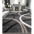 thumbnail image 1 of ChakmeOne 8x10 Washable Rug for Living Room Modern Abstract Area Rug Low Pile Non Slip for Home Office & High Traffic Areas, 1 of 7