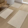 thumbnail image 1 of ChakmeOne Bathroom Rug Set 3 Piece, Non Slip Bath Mats,Super Absorbent Quick Dry Machine Washable,Complete Bath Mats for Shower Tub Floor & Toilet, 17"x24"+17"x32"+17.5"x24"U-Shape, 1 of 8