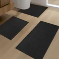 thumbnail image 1 of ChakmeOne Bathroom Rug Set 3 Piece, Non Slip Bath Mats,Super Absorbent Quick Dry Machine Washable,Complete Bath Mats for Shower Tub Floor & Toilet, 17"x24"+17"x32"+17.5"x24"U-Shape, 1 of 8