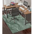 thumbnail image 1 of ChakmeOne Chair Mat for Hardwood Floor 36x48 Desk Rug Floor Protector Non-Slip & Machine Washable,Smooth Rolling for Office Chairs, 1 of 10