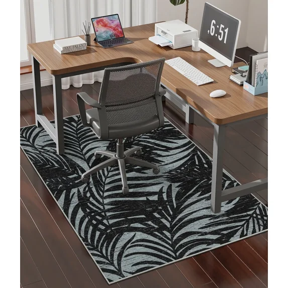 ChakmeOne Chair Mat for Hardwood Floor 36x48 Desk Rug Floor Protector Non-Slip & Machine Washable,Smooth Rolling for Office Chairs