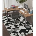 thumbnail image 1 of ChakmeOne Chair Mat for Hardwood Floor 48x60 Desk Rug Floor Protector Non-Slip & Machine Washable,Smooth Rolling for Office Chairs, 1 of 10