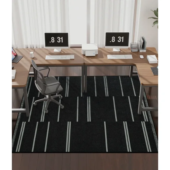 ChakmeOne Chair Mat for Hardwood Floor 48x72 Desk Rug Floor Protector Non-Slip & Machine Washable,Smooth Rolling for Office Chairs