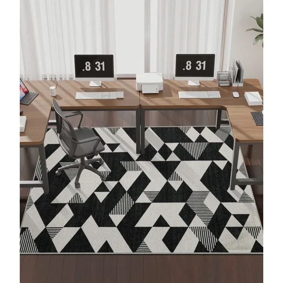 ChakmeOne Chair Mat for Hardwood Floor 48x72 Desk Rug Floor Protector Non-Slip & Machine Washable,Smooth Rolling for Office Chairs