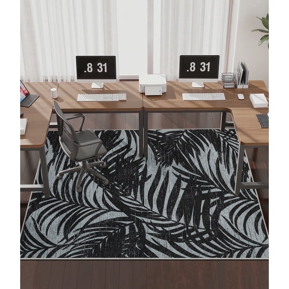 ChakmeOne Chair Mat for Hardwood Floor 48x72 Desk Rug Floor Protector Non-Slip & Machine Washable,Smooth Rolling for Office Chairs
