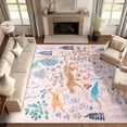 thumbnail image 1 of ChakmeOne 5x7 Area Rugs for Living Room Animal Print Rugs Washable & Non-Slip Low Pile Rug for Bedroom, Dining Room, Farmhouse, Office & Kitchen, 1 of 10