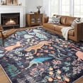 thumbnail image 1 of ChakmeOne 8x10 Vintage Jungle Area Rugs Animal Print Rug Machine Washable & Non-Slip Stain Resistant Rugs for Living Room, Bathroom, Kitchen, 1 of 13