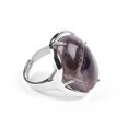 thumbnail image 1 of Chakra Crystal Ring Open Adjustable Quartz Stone Hollow Out Healing Reiki Gifts, 1 of 9