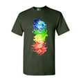 thumbnail image 1 of Chakra Meditate Yoga Exercise DT Adult T-Shirt Tee, 1 of 2