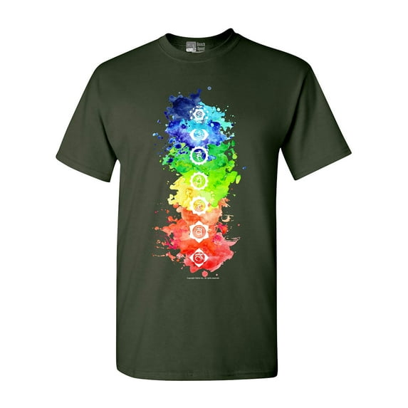 Chakra Meditate Yoga Exercise DT Adult T-Shirt Tee