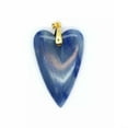 thumbnail image 1 of Chakra Natural Crystal Heart Stones Quartz Pendant Jewelry Gifts Healing Reiki, 1 of 3
