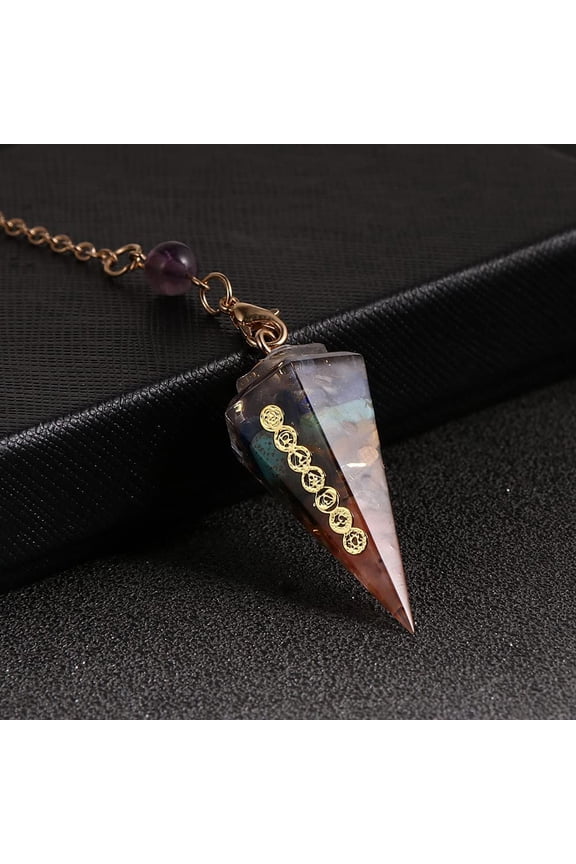 Chakra Pendulum Dowsing Pendulum Dowsing Divination, Pendulum for Wicca (Energy Charge)