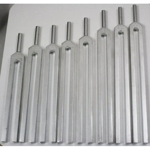 Chakra Set Of 8 Premium Tuning Forks Root 194.18