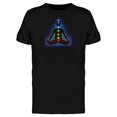 thumbnail image 1 of Chakra Stars Graphic T-Shirt Men -Image by Shutterstock, Male 3X-Large, 1 of 2
