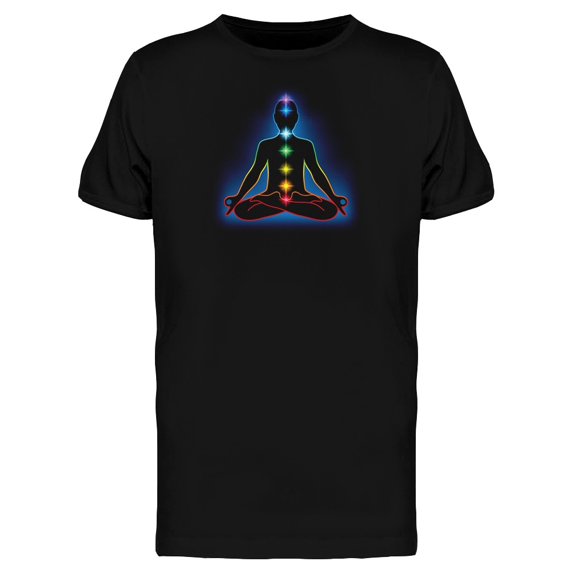 Chakra Stars Graphic T-Shirt Men -Image by Shutterstock, Male 3X-Large