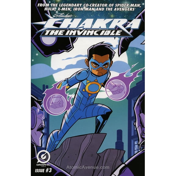 Chakra the Invincible #3 VF ; Graphic India Comic Book