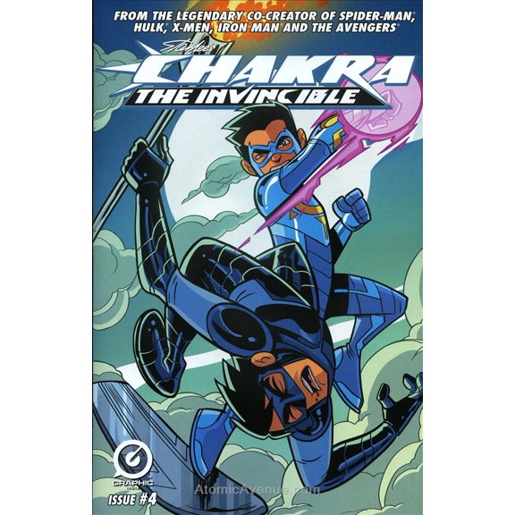 Chakra the Invincible #4 VF ; Graphic India Comic Book