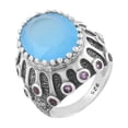 thumbnail image 1 of Chalcedony Gemstone Ring, 1 of 3